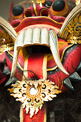 Image showing A chinese warrior mask