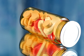 Image showing Medicine in bottle