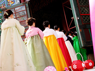 Image showing Korean ceremony