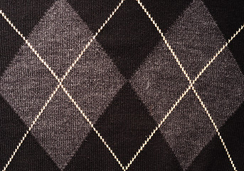 Image showing Texture of a hand made textile