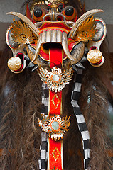 Image showing Shot of a chinese warmask