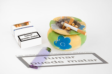 Image showing Stop smoking