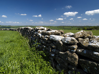 Image showing Dry stone Wall