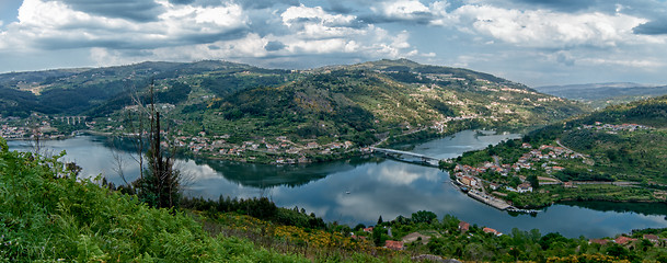 Image showing Douro Valley - Town Oliveira do Douro