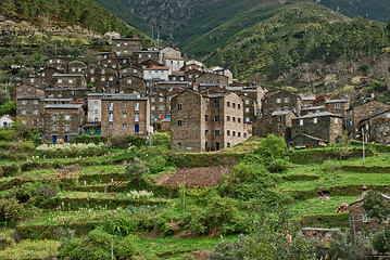 Image showing Old moutain village in Portugal