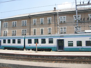 Image showing Train Station in Switzerland