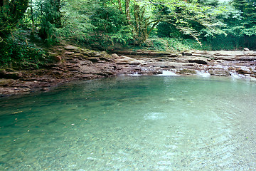 Image showing mountain river