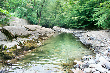 Image showing mountain river