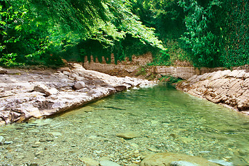 Image showing mountain river