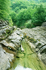 Image showing mountain river