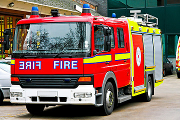 Image showing Fire engine