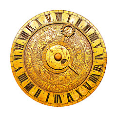 Image showing Zodiac clock