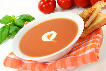 Image showing Tomato Cream Soup