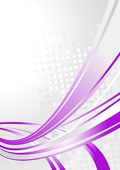 Image showing Violet abstract background