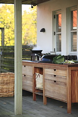 Image showing Outdoor kitchen