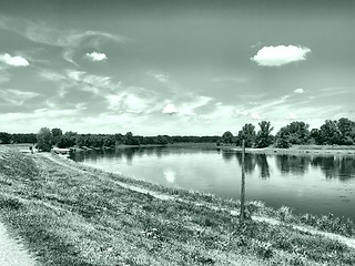 Image showing Elbe river