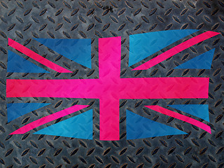 Image showing Union Jack UK flag