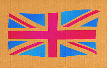 Image showing Union Jack UK flag