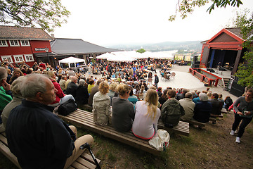 Image showing Outdoor concert.
