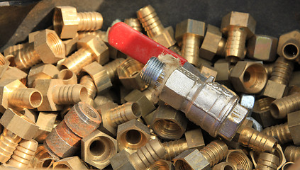 Image showing Spare part's for the plumber.