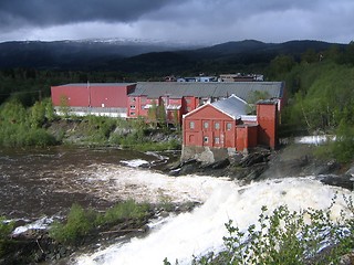 Image showing Old power station