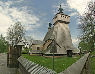 Image showing wooden church