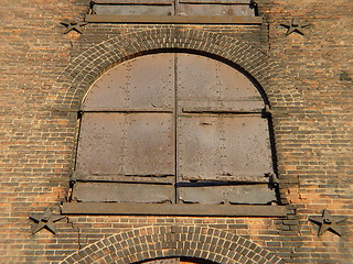 Image showing rusty window