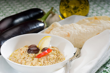 Image showing Badingian mutabbal Baba Ghanoush