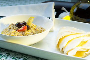 Image showing Badingian mutabbal Baba Ghanoush