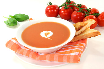 Image showing Tomato Cream Soup