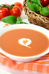 Image showing Tomato Cream Soup