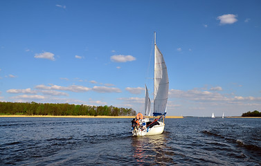 Image showing Sailing