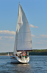 Image showing Sailing