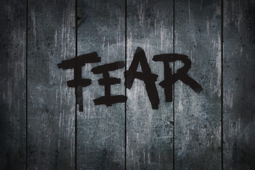 Image showing fear