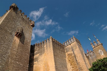 Image showing Almodovar Del Rio medieval castle in Spain