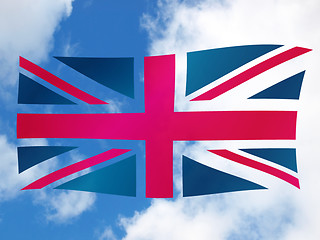 Image showing Union Jack UK flag