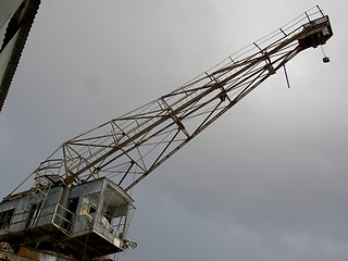 Image showing Harbour crane