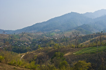 Image showing Thai mountains