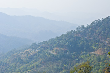 Image showing Thai mountains