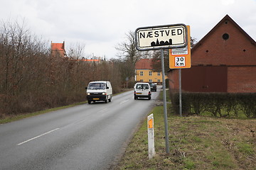 Image showing City sign Næstved