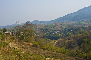 Image showing Thai mountains