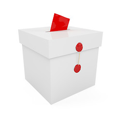 Image showing Ballot box