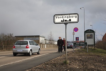 Image showing City sign Vordingborg