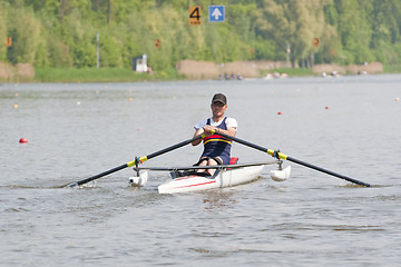 Image showing Disabled Rower