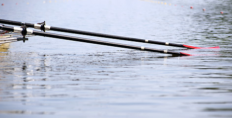 Image showing Two Oars