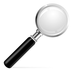 Image showing Beautiful vector illustration of a Magnifier 