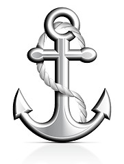 Image showing Anchor and Rope 