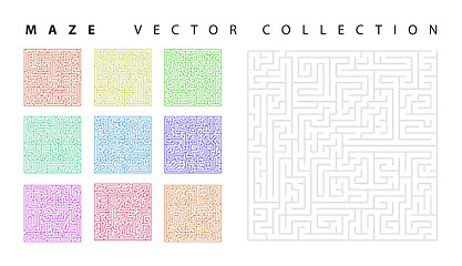 Image showing Maze collection