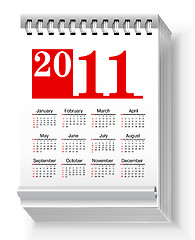 Image showing Calender 2011