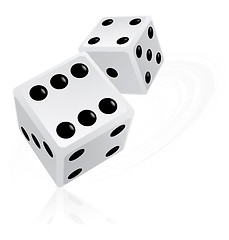 Image showing Dice illustration